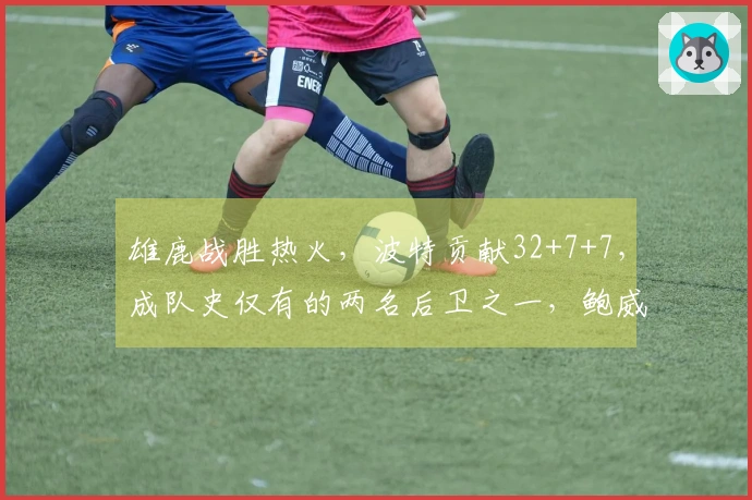 雄鹿战胜热火，波特贡献32+7+7，成队史仅有的两名后卫之一，鲍威尔得26分